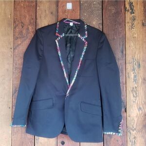 Matthew Williamson For H&M Blue Blazer Jacket